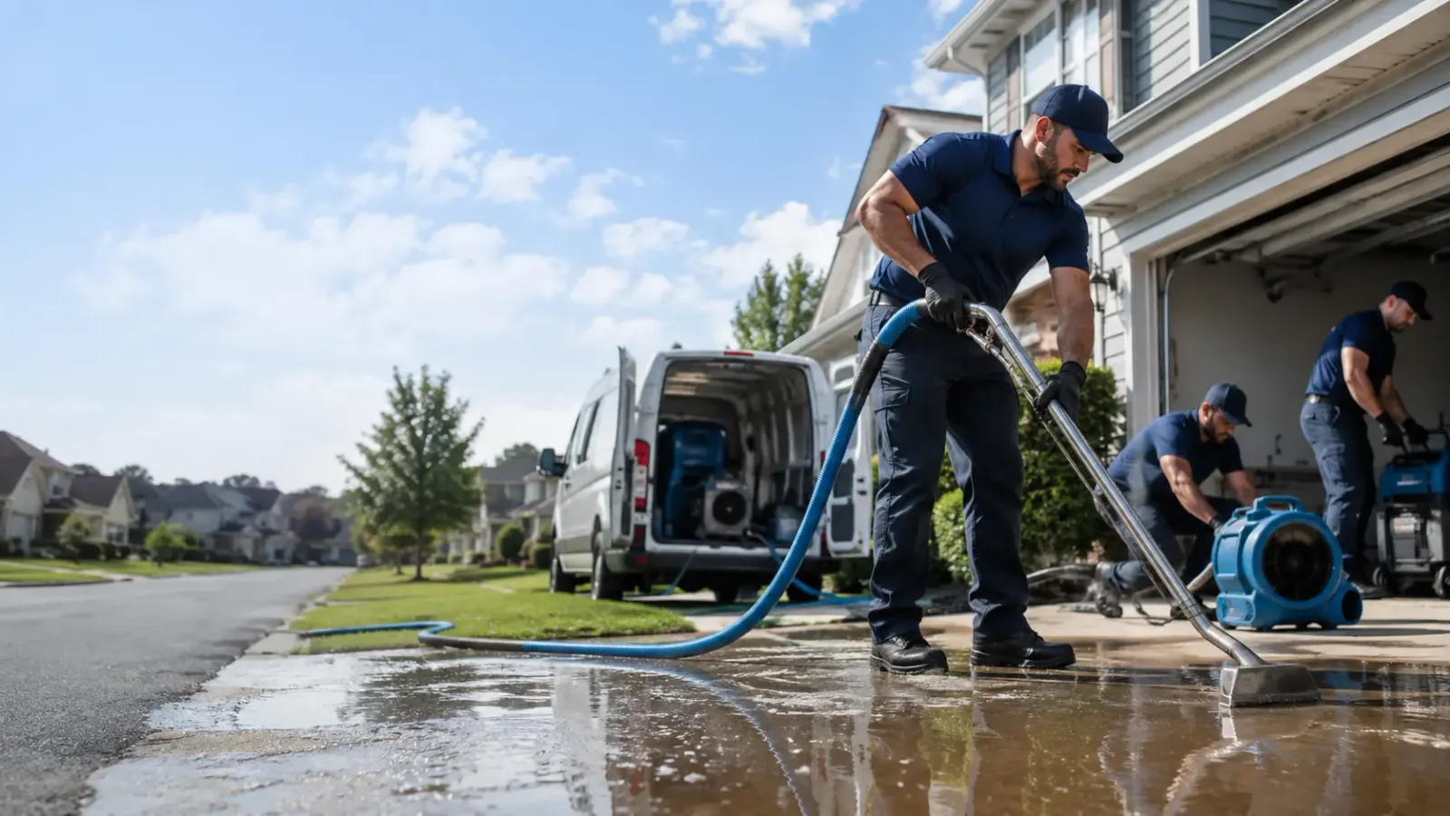 Flood Damage Restoration in Steamboat Rock, IA